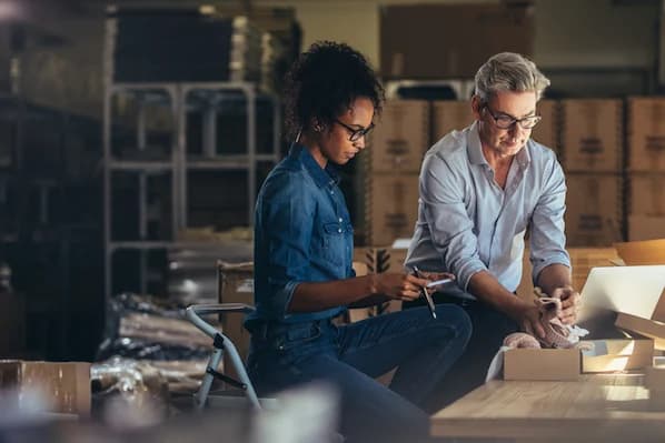 Team working together